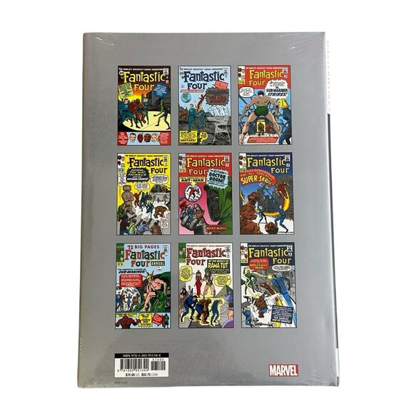 The Fantastic Four Vol 2 Marvel Masterworks Hardcover Sealed Book - Picture 2 of 5